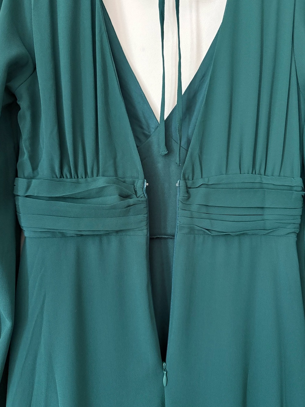 Lulus V-Neck Long Sleeve Maxi Dress - Picture 5 of 12